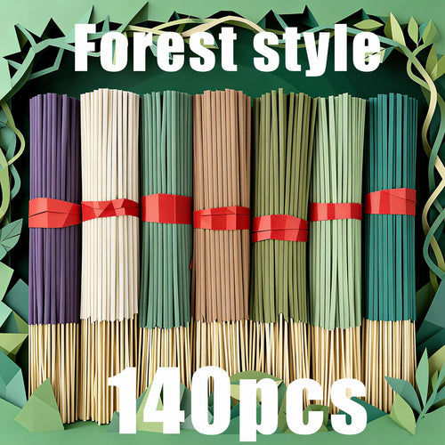 7 Sets of 140 Incense Sticks, Available in Four Seasonal Sets: Rose,