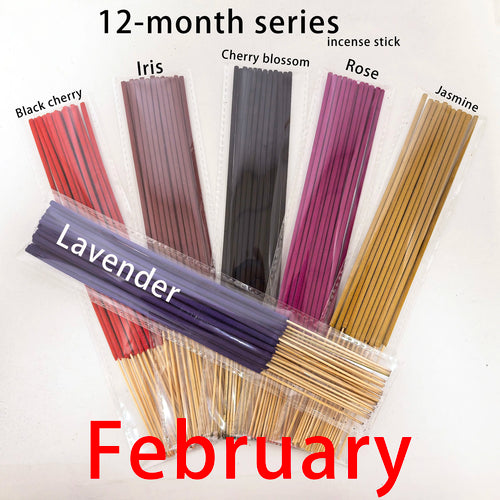 6 Sets of Approximately 126 High-Quality Incense Sticks - Including