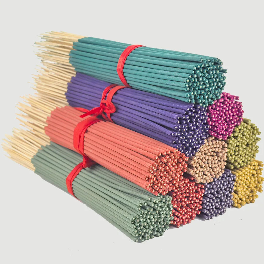 7 Sets of 140 Incense Sticks, Available in Four Seasonal Sets: Rose,
